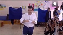 Greece: Alexis Tsipras among the first to vote