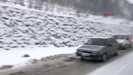 Zonguldak'ta 68 Köy Yolu Kardan Kapandı
