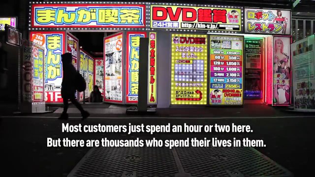 Residents living permanently in Japan's cyber-cafés - Lost in Manboo
