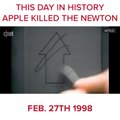 The Apple Newton was discontinued 20 years ago today!