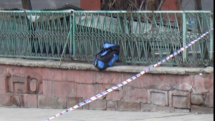 Erzurum’da Şüpheli Çanta Fünyeyle Patlatıldı