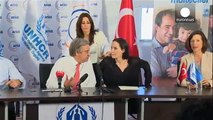 UNHCR: Angelina Jolie visits Turkey on World Refugee Day