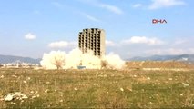 Bursa'da 300 Kilo Dinamitle 13 Katlı Bina İlk Patlamada Yıkılamadı