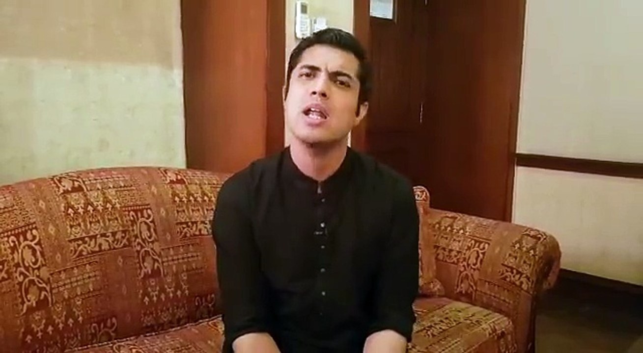 Iqrar ul hassan's video message for syria !