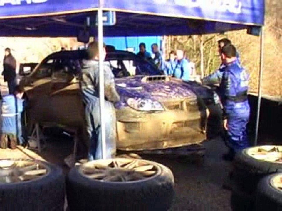 Test Subaru WRC Petter Solberg 2008
