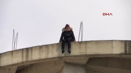 Hadımköy'de İntihar Girişimi