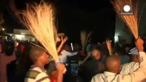 Celebrations in Nigeria as ex-military ruler Buhari wins presidency