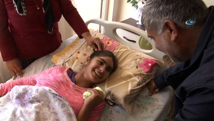 Vicdansız sürücünün çarpıp kaçtığı 16 yaşındaki Yonca yatağa bağımlı kaldı