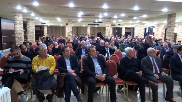 SERIAT KONULU PANELDE SINIKOGLU VE HAMZANIN KONUSMASI