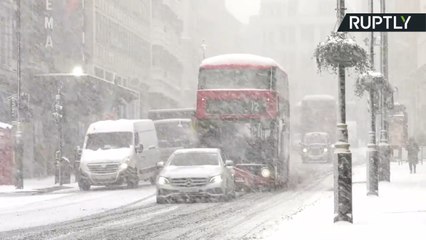 'Beast from the East' Blankets London in Snow