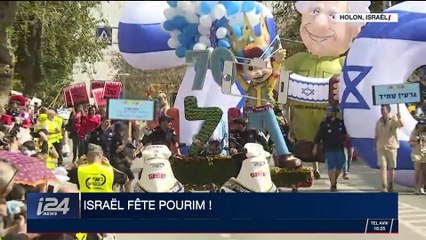Israël fête Pourim !