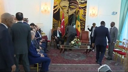 - Cumhurbaşkanı Erdoğan, Senegalli mevkidaşı ile görüştü
