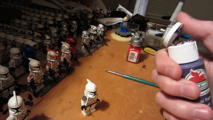 How To Paint Custom LEGO Star Wars Clone Troopers.
