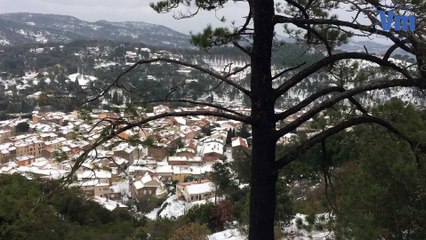 Neige à la Garde Freinet