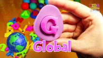 Eggs ABCD Claydoh ABC Clay Doh Form Egg Mold Anaimals Game Alphabet Make Plastic Magnetic Letters