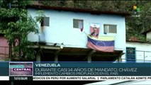 Venezuela: pueblo mantiene vivo legado del comandante Hugo Chávez