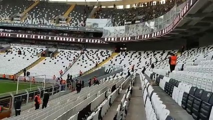 TR Kupası maçı öncesi fb taratarı Süleyman Seba'ya küfür ediliyor. 01.03.2018