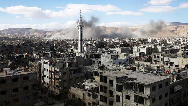 صور الأمم المتحدة للغوطة الشرقية تظهر دماراً واسعاً
