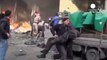 Syria: 'civilians killed' in government raids near Aleppo