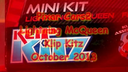 Pixar Cars2 Lightning McQueen Klip Kitz Toy Car Assembly
