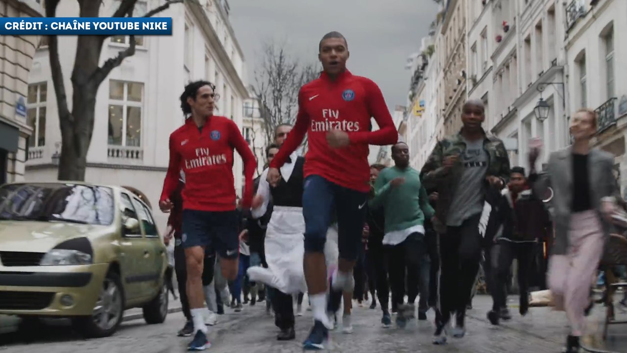 La nouvelle pub Nike avec Cavani et Mbappé - Vidéo Dailymotion