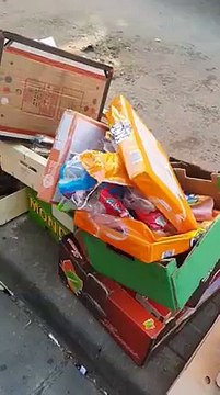 Saleté chaussée de Mons à Anderlecht