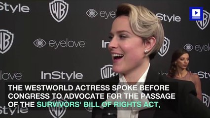 Evan Rachel Wood Details Rape Experience in Front of Congress