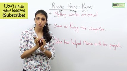 Learn English Grammar – Easiest way to convert Active voice to Passive Voice (simple present )