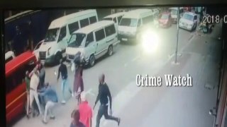 Watch Victim robbed in broad daylight