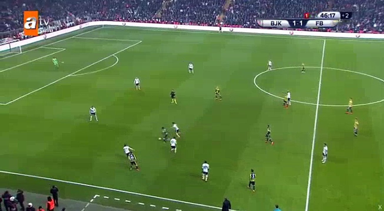 Sener Ozbayrakli  Goal HD - Besiktas	1-2	Fenerbahce 01.03.2018