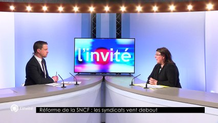 L'Invité de la Rédaction  - 01/03/2018 - Florence DUMOND, secrétaire régionale CGT Cheminot (37)