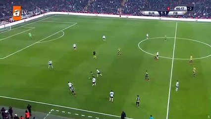 Sener Ozbayrakli  Goal HD - Besiktas	1-2	Fenerbahce 01.03.2018