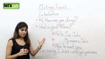 Useful phrases for making friends -- Basic English Vocabulary / Phrases Lesson ( ESL)