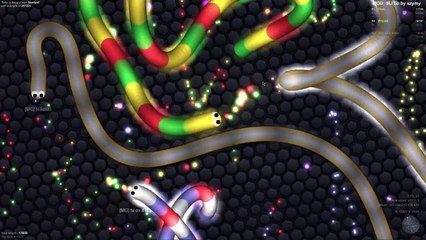 Slither.io EPIC Circle Trolling Longest Snake and Funny Moments