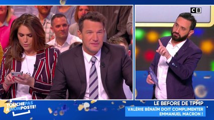Quand Valérie Bénaïm envoie un tweet en direct à Emmanuel Macron