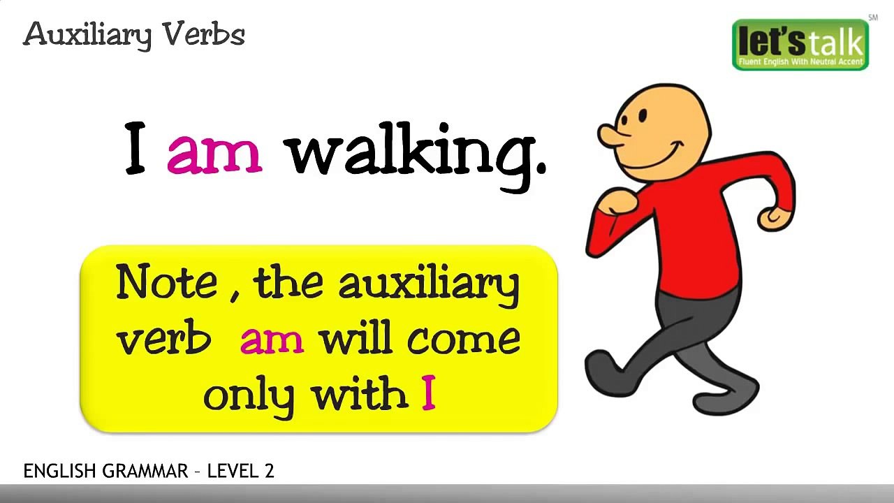 English Grammar lesson - Auxiliary Verbs