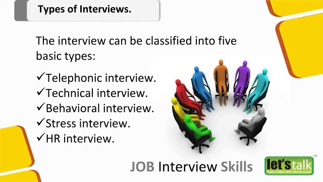 Interview skills training part 2 - Types of interviews