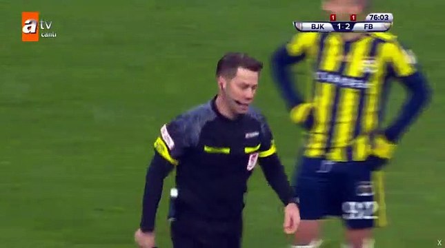 Volkan Demirel Red Card HD - Besiktas	1-2	Fenerbahce 01.03.2018
