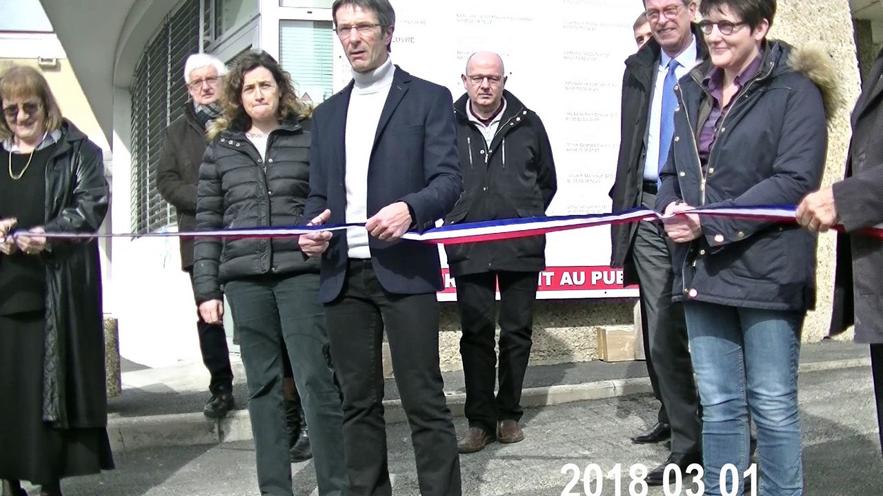 Pose de la première pierre de la restructuration du Service de Soins de Suite et de Réadaptation (SSR) du Centre Hospitalier de Nontron