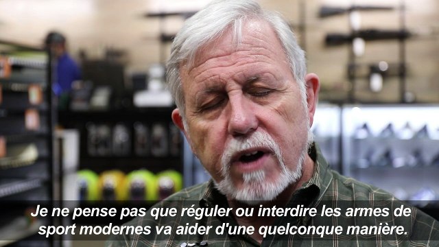 USA/Régulation sur les armes: l’avis des clients d’une armurerie