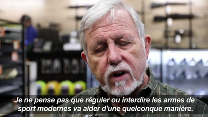 USA/Régulation sur les armes: l’avis des clients d’une armurerie