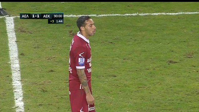 Krizman GOAL - AEL Larissa vs AEK Athens FC (2 - 1)