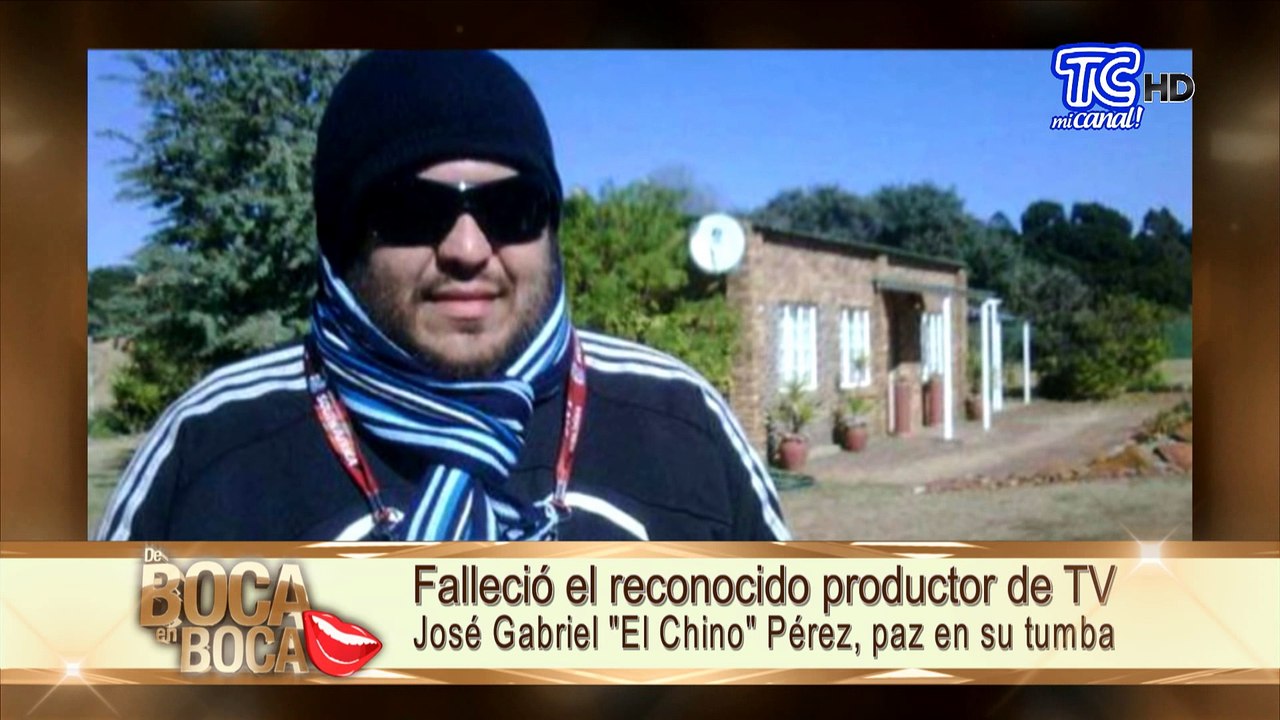 Falleció el reconocido productor de TV José G...
