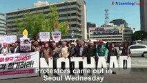 Protests in South Korea over THAAD Site