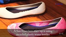 Footwear Made from Recycled Water Bottles