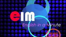 English in a Minute: Up the Creek Without a Paddle