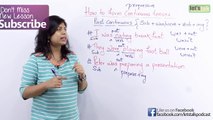 English Grammar Lesson - How to for continuous tenses ( Past, Present & Future)