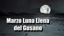 Llega la LUNA LLENA DEL GUSANO la primera luna de Marzo; la siguiente será una Luna Azul