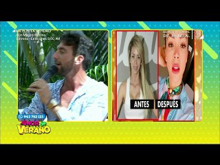 Pavón sorprende con confesión en vivo al ver el antes y después de Sheyla