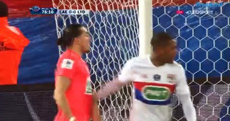 Ismaël Diomandé Goal HD Caen 1-0 Olympique Lyonnais 01.03.2018